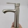 zinc alloy wiredrawing basin faucet lavatory faucet water tap manufacture rebrand supported