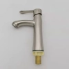 zinc alloy wiredrawing basin faucet lavatory faucet water tap manufacture rebrand supported