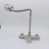 big head hot color watet mixter doulbe tapholes 304 stainless steel kitchen faucet water tap rebrand supported