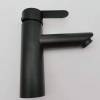 P-trap black baking finish double  tapholes mixer basin faucet lavatroy faucet
