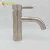 padestal design 304 stainless steel hot/cold water mixer basin waiter tap lavatroy faucet