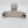 3 tagholes vertical clean spray 304 stainless steel shower mixer  water tap faucet