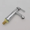 single taphole zinc alloy polishing basin faucet water tap lavatory faucet factory sales