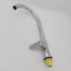 Glossy Electroplated ball hanlder kitchen water tap faucet single taphole factory order