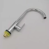 Glossy Electroplated ball hanlder kitchen water tap faucet single taphole factory order