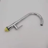 Glossy Electroplated ball hanlder kitchen water tap faucet single taphole factory order