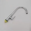 Glossy Electroplated ball hanlder kitchen water tap faucet single taphole factory order
