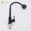 black big spray head kitchen water tap faucet single taphole factory order