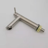 simple 304 stainless steel wiredrawing household water tap washing room basin faucet single taphole buy from factory
