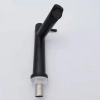 cylindrical black household /restaurant water tap basin lavatory faucet single taphole buy from factory