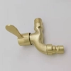 gloden color public TOILET fast on water tap household washing machine faucet single taphole buy from factory