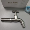 mid-length stainless steel slow on graden farm faucet household tap