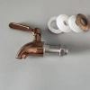 16mm inlet golden finish food drink tap faucet tap