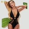 magic sexy lace transparent halter women bikini swimwear