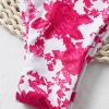 2022 summer floral print sexy women bikini two piece swimsuit swimwear