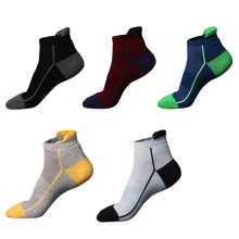 summer casual cotton patchwork sport socks for men loafer sock ankle socks