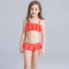 dot girl swimwear two-pieces swimwear halter swimsuit designs