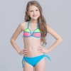 2022 fashion fish style  with bow children girl fish bow  swimwear kid bikini  tankini