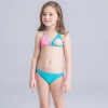 2022 fashion fish style  with bow children girl fish bow  swimwear kid bikini  tankini