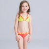 2022 fashion fish style  with bow children girl fish bow  swimwear kid bikini  tankini