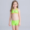 2022 fashion fish style  with bow children girl fish bow  swimwear kid bikini  tankini Color Color 14