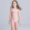 2022 fashion fish style  with bow children girl fish bow  swimwear kid bikini  tankini Color Color 18