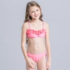 2022 fashion fish style  with bow children girl fish bow  swimwear kid bikini  tankini Color Color 19