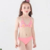 2022 fashion fish style  with bow children girl fish bow  swimwear kid bikini  tankini