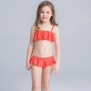 2022 fashion fish style  with bow children girl fish bow  swimwear kid bikini  tankini Color Color 23