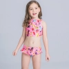 dot girl swimwear two-pieces swimwear halter swimsuit designs