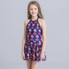 dot girl swimwear two-pieces swimwear halter swimsuit designs