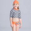 dot girl swimwear two-pieces swimwear halter swimsuit designs