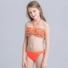 dot girl swimwear two-pieces swimwear halter swimsuit designs