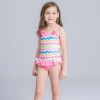 dot girl swimwear two-pieces swimwear halter swimsuit designs