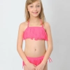 2022 cloth flower two-piece girl swimsuit swimwear  Color Color 5