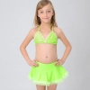 green dot print two-piece girl swimsuit swimwear  Color Color 1
