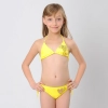 green dot print two-piece girl swimsuit swimwear 