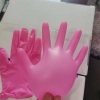 rose pink synthetic gloves PPE work gloves wholesale