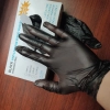 black cheap ppe gloves vinly gloves min order 1 carton