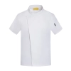 good fabric Europe design chef jacket work uniform Color White