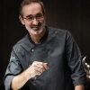 Italy deisgn long sleeve upgrade restaurant chef jacket Color Gray
