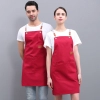 2022 good fabric bar restaurant watier/chef denim halter apron long apron