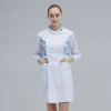 long sleeve floral waist hospital doctor coat female nurse coat uniform