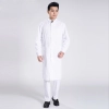 long sleeve handsome male doctor dentist coat hospical working wear Color White