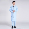 long sleeve autumn thicken doctor nurse workwear uniform coat Color Blue