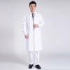 long sleeve autumn thicken doctor nurse workwear uniform coat Color White