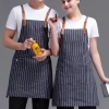 good fabric cafe bar waitress waiter work apron halter apron