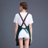 long apron design for waiter waitress water proof apron