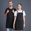 long apron design for waiter waitress water proof apron