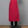 denim canvas chef apron cooking work apron Color Wine